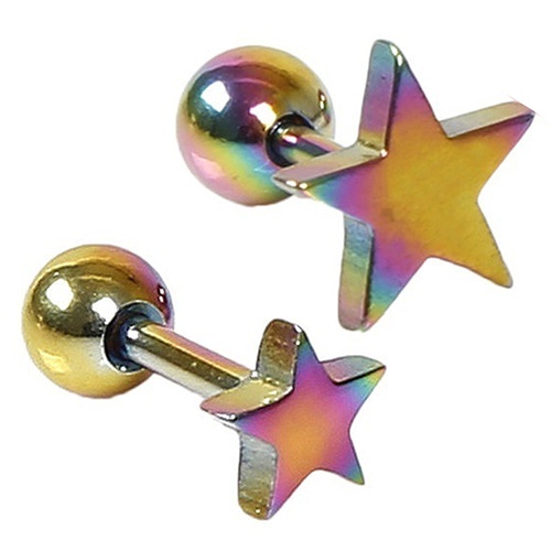 Cặp khuyên tai hình ngôi sao cá tính thời trang cho nữ