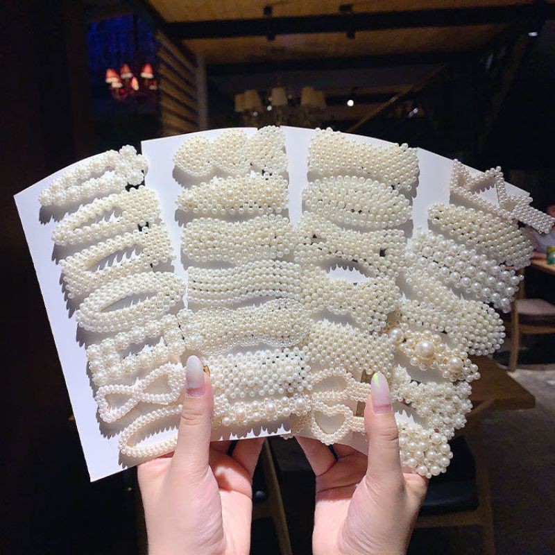 kẹp tóc ngọc trai hàn quốc