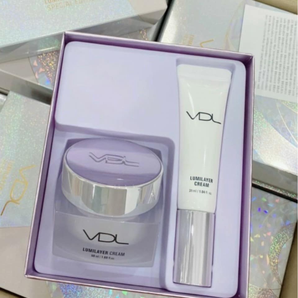 Kem dưỡng da VDL Lumilayer Cream nâng tone ngay tức thì.