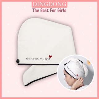 Khăn Quấn Tóc Siêu Thấm Hút Nước Khô Tóc Nhanh