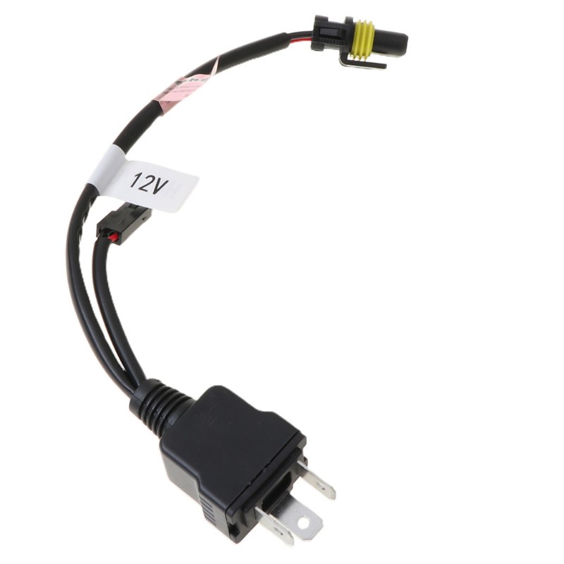 Dây cáp rơ le điều khiển bóng đèn H4 chùm tia xenon kép cao thấp HID