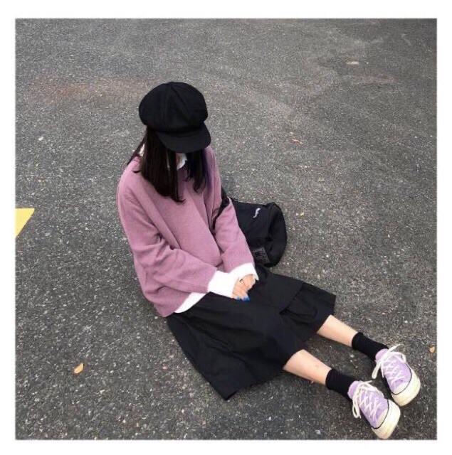 Chân váy xoè tầng vạt lệch Ulzzang siêu xinh - chân váy dài qua gối | BigBuy360 - bigbuy360.vn