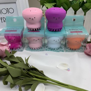 Cọ rửa mặt silicon bạch tuột.