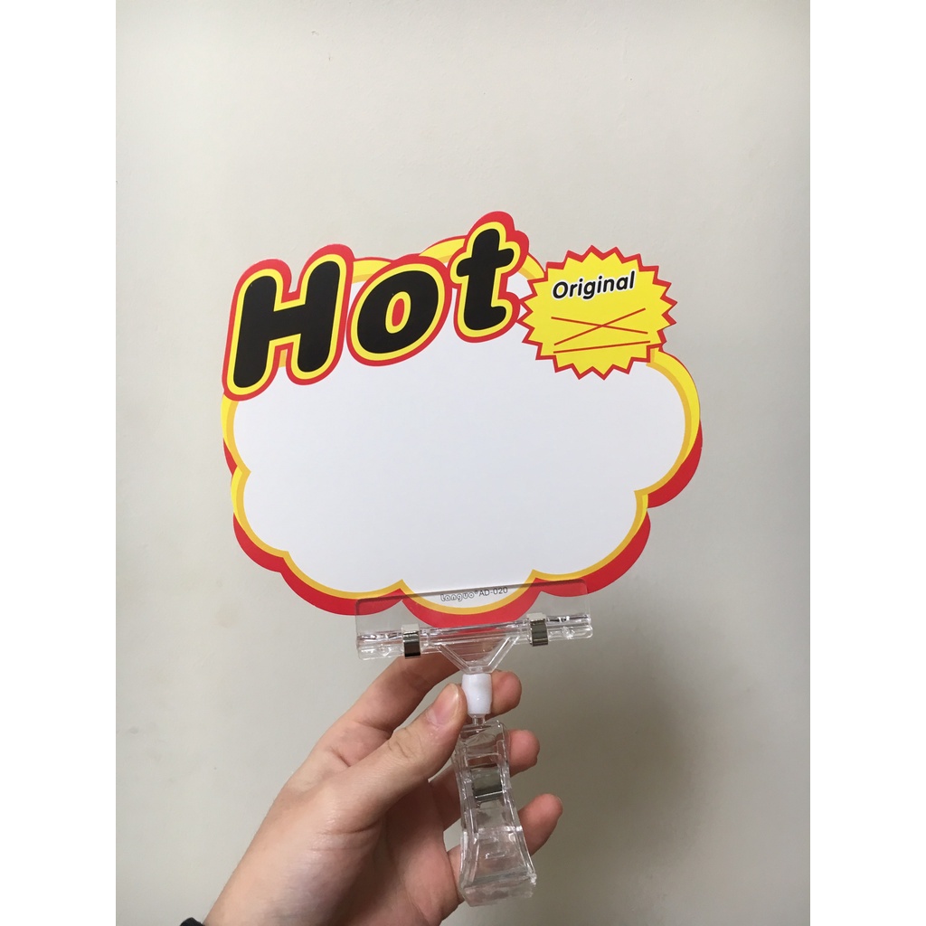 Túi giấy HOT, giấy sale, giấy Hot có khoảng trắng, 1 túi 10 tờ, trang trí gian hàng