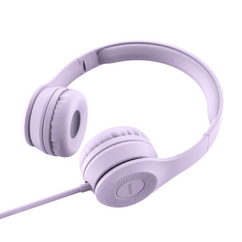 ✅nowship ✅Head phones-Tai Nghe Chụp Tai Hoco W21 Có Mic Đàm Thoại , Hỗ Trợ Các Dòng Điện Thoại /Máy Tính Bảng /Laptop