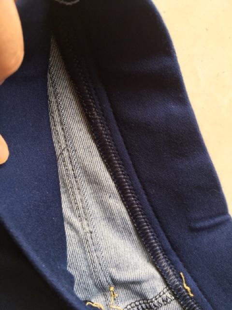 [ Mã FAMAYWA giảm 10K đơn 50K] Quần legging giả jean cạp khoá 1 nút | BigBuy360 - bigbuy360.vn