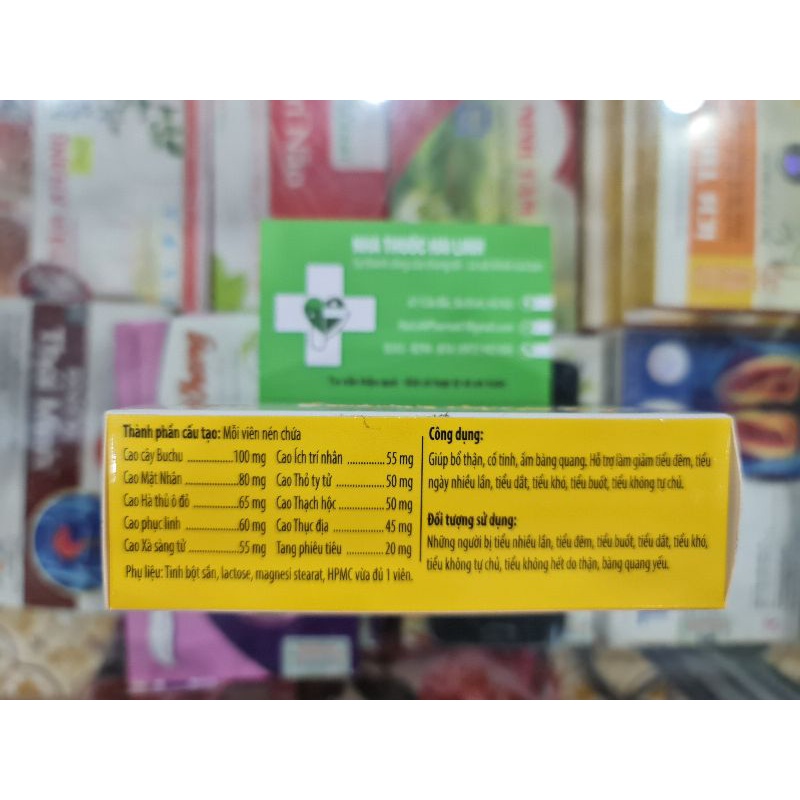 [CHÍNH HÃNG] ẤN THỦY VƯƠNG Kingphar Hộp 30 viên - Viên Uống Bổ Thận, Giúp bổ thận, cố tinh, ấm bàng quang