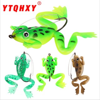 Set 4 Mồi Câu Cá Giả Ếch 3d 5.2g / 6cm