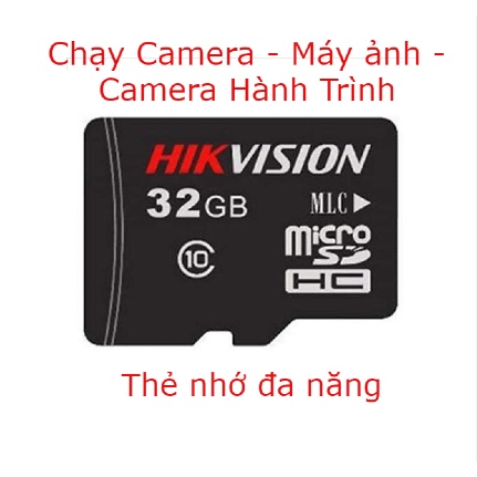 Thẻ nhớ 32GB Hikvision Class 10 Tốc độ 92Mb/s- Bảo hành 5 năm