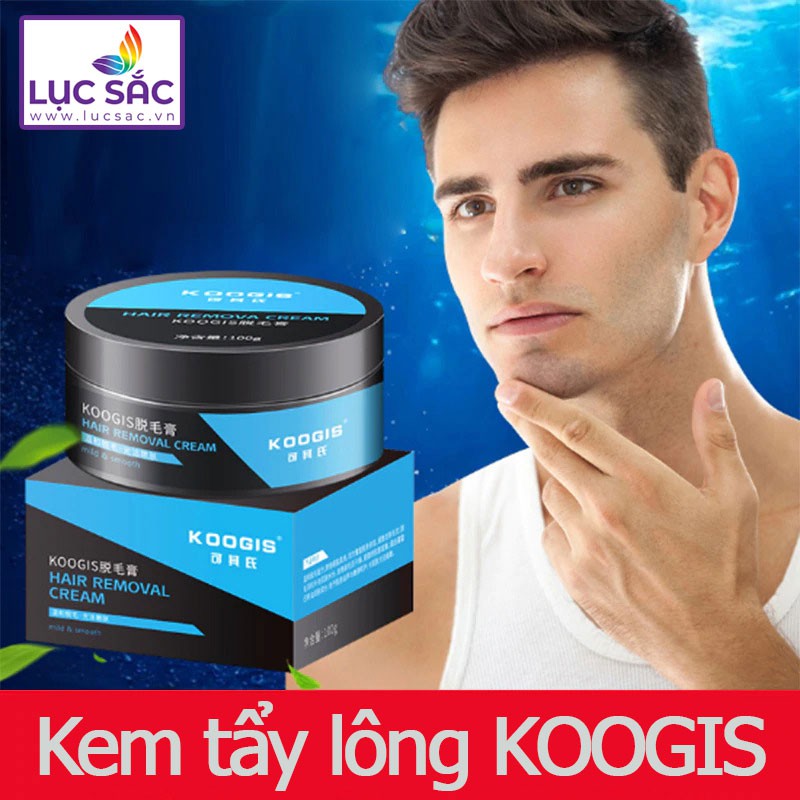 Kem tẩy lông nam giới Koogis (Dùng được cho vùng kín) - TD027
