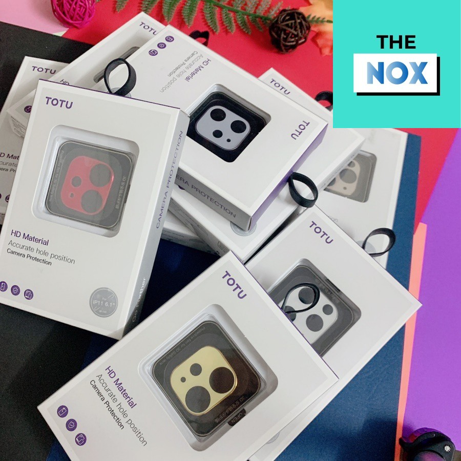 Chụp Camera IPhone TOTU Chính Hãng Bảo Vệ Toàn Diện Dành Cho IPhone 11 Series [The Nox]