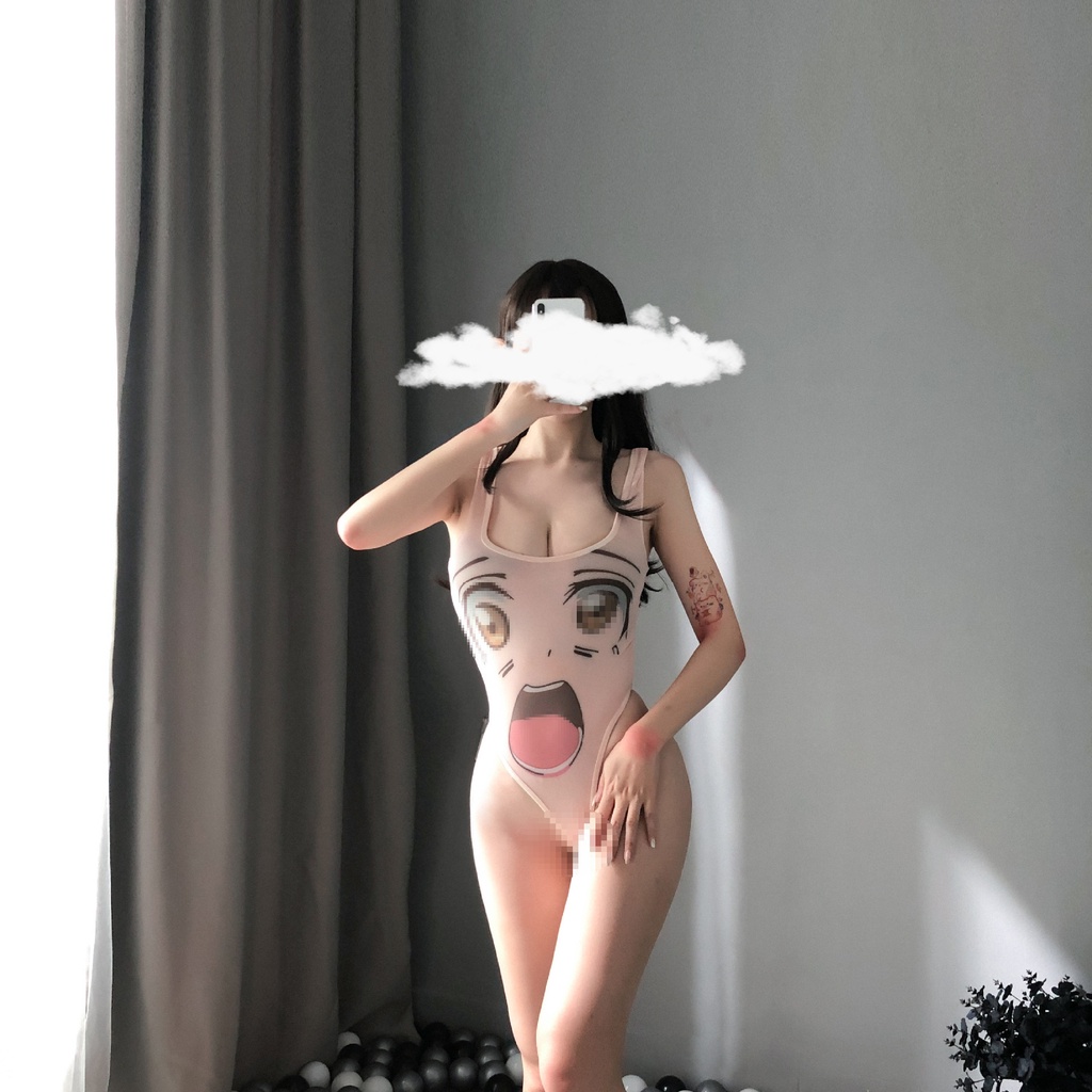 Bộ đồ lót liền thân gợi cảm cho nữ váy ngủ bodysuit thun sexy mềm mại E1259