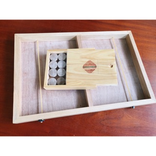 Đồ chơi gỗ: 𝗕𝗔̆́𝗡 𝗕𝗜 𝗚𝗢̂̃ ( bộ 20 viên) tặng kèm hộp, trò chơi vui nhộn thử thách