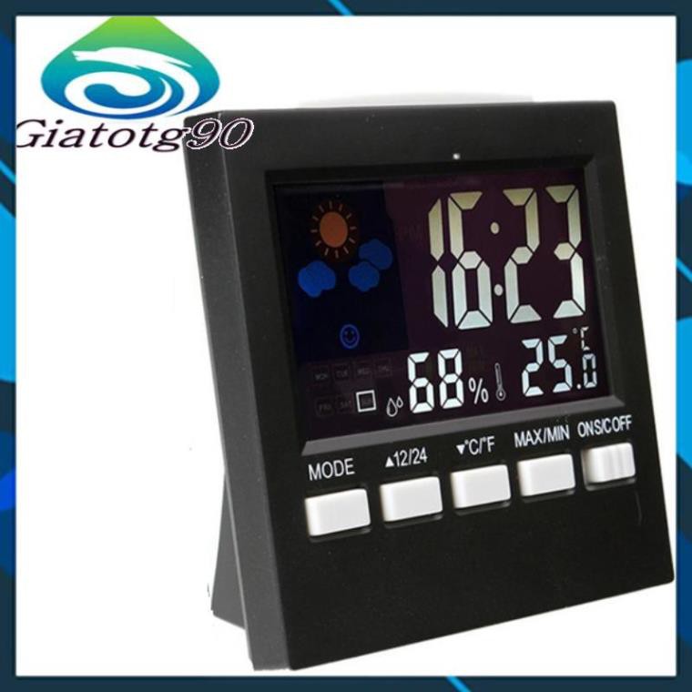 Đồng hồ thông minh 💖FREESHIP💖 🚛 Đồng hồ led đo nhiệt độ và độ ẩm thông minh 206884