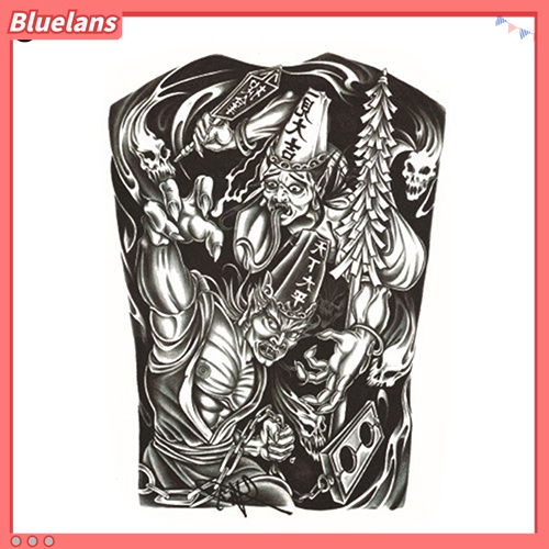 Miếng Dán Hình Xăm Tạm Thời Hình Đầu Lâu Quyến Rũ Chống Nước Có Thể Tháo