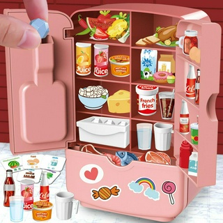 Đồ Chơi Mô Phỏng Tủ Lạnh Mini Cho Bé