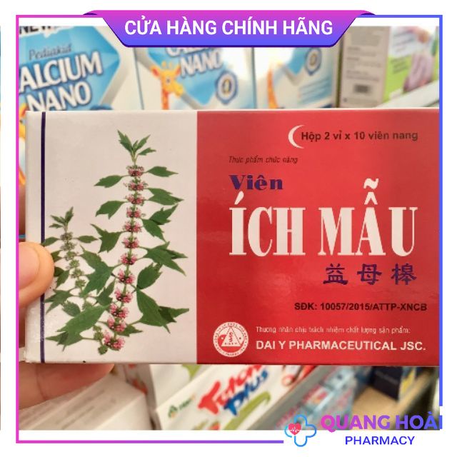 Viên Ích Mẫu, bổ huyết, điều kinh cho phụ nữ