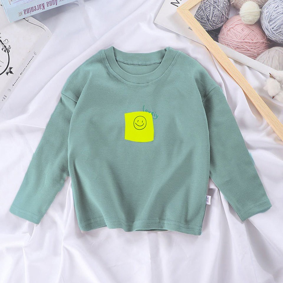 Áo thu đông cho bé gái từ 6-45kg, áo trẻ em dài tay chất cotton LOVELY