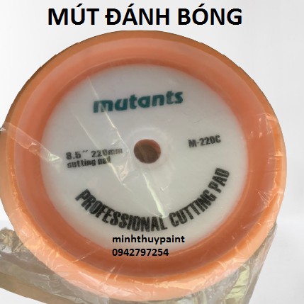 Mút đánh bóng ô tô xe máy Mutants 8.5inch 220mm