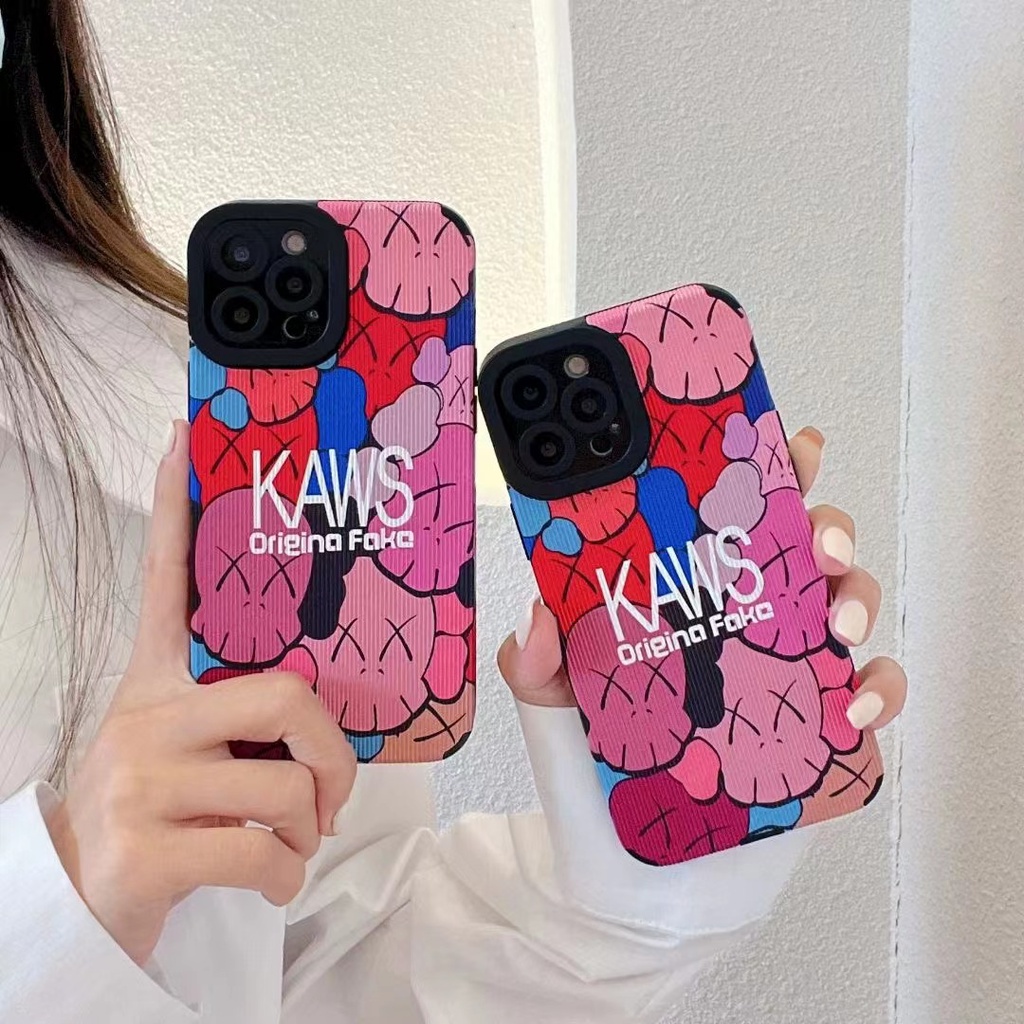 Ốp Điện Thoại In Hình kaws Sang Trọng Cho iphone 13 Pro Max i13 13pro 11ProMax i11 iX Xs XR Xs Max 7 plus 8 plus 12Pro 12 Pro Max