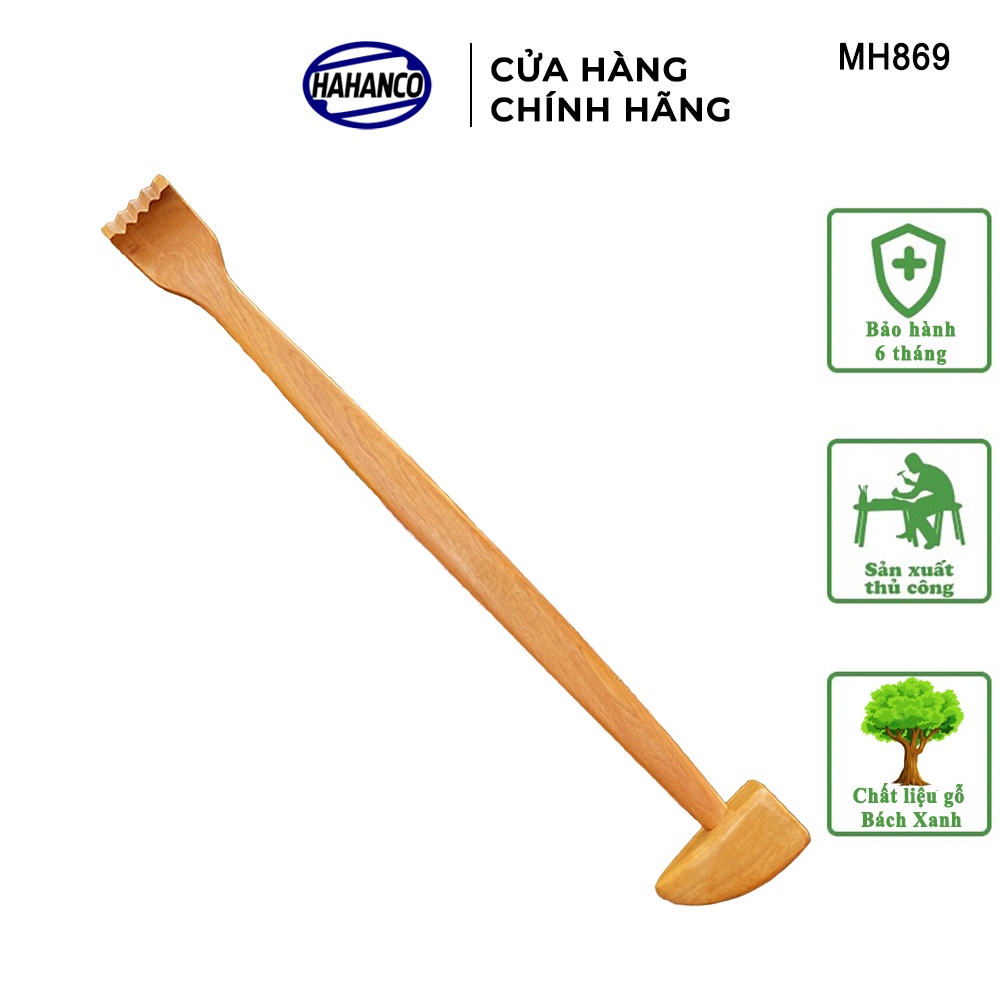 Cây Gãi Và Đấm Lưng Bằng Gỗ Thơm Hahanco Dụng Cụ Đa Năng Cho Mọi Gia Đình - Mh869
