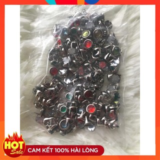 Gói Đá 4 chân đính Trang sức vào áo quần túi mũ giày dép-Đá chân inox gắn lên quần áo giày dép mũ túi nam nữ sang trọng