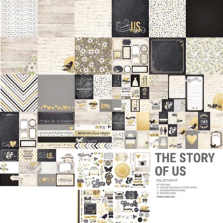 SET GIẤY SCRAPBOOK VÀ STICKERS THEO CHỦ ĐỀ