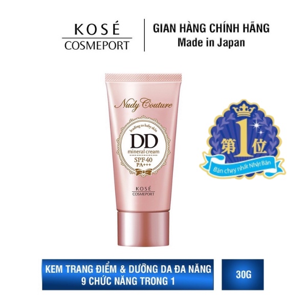 Kem trang điểm đa năng, Kem dưỡng Kosé Cosmeport Nudy Couture Mineral DD Cream