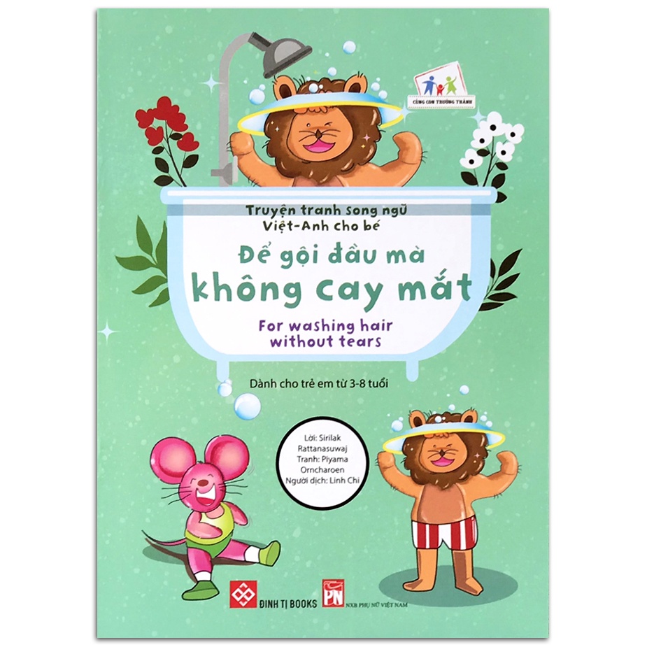 Sách - Truyện tranh song ngữ Việt-Anh cho bé - Dành cho trẻ em từ 3-8 tuổi