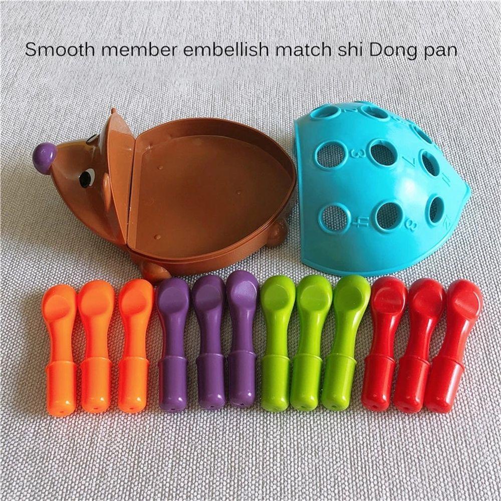 Đồ chơi gắn gai nhím MMULCK vui nhộn phối hợp tay và mắt tập trung hỗ trợ học tập sớm đặc biệt dành cho bé