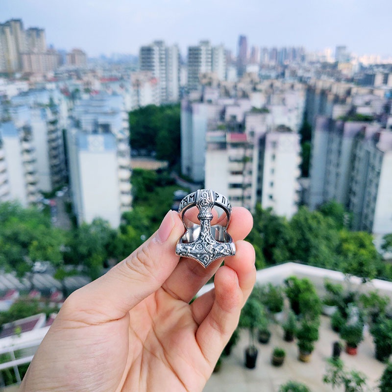 Nhẫn Thiết Kế Độc Đáo Phong Cách Vintage Cho Nam