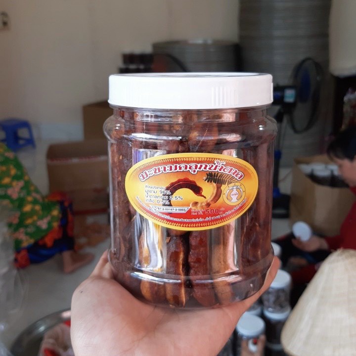 500gr Me Lào Muối Ớt Một Nắng Loại Đặc Biệt Chua Chua Ngọt Ngọt Cay Cay