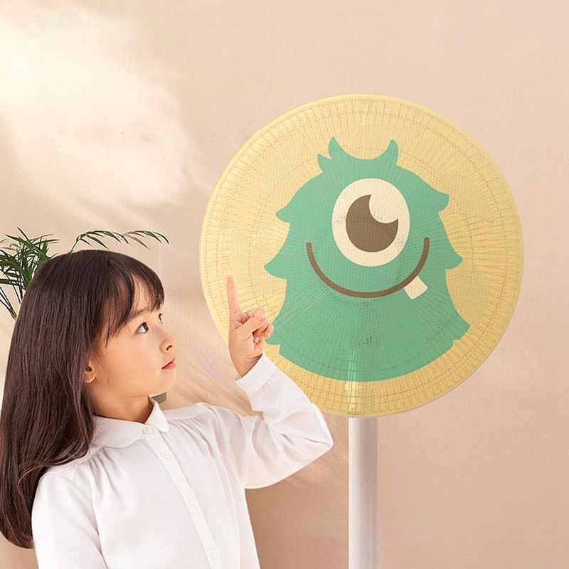 Vỏ Bọc Quạt Chống Bụi Họa Tiết Hoạt Hình Dễ Thương Giặt Được Tiện Dụng