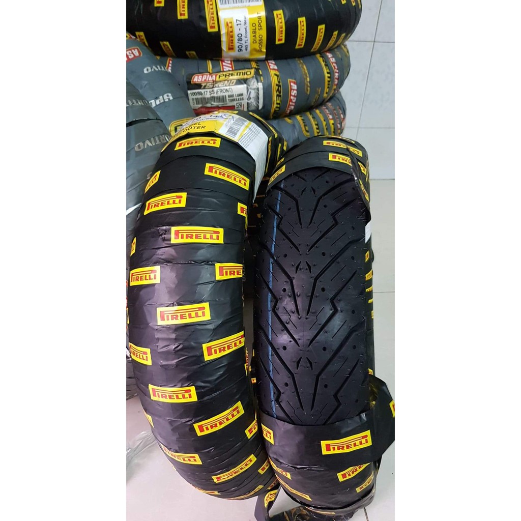 Vỏ lốp xe Pirelli Angel Scooter cho PCX, Vario 150, AB150, 90/80-14, 100/80-14 và 120/70-14, vỏ ko ruột - giá 1 cái