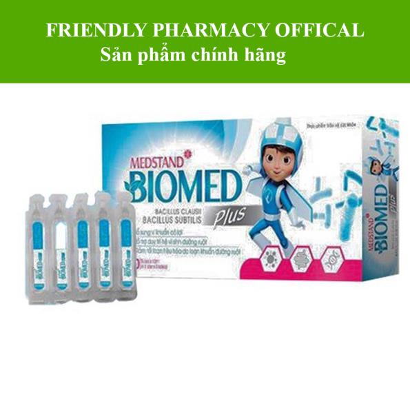 MEDSTAND BIOMED PLUS – Men vi sinh bổ sung vi khuẩn có lợi cho bé, giảm nguy cơ rối loạn tiêu hoá (20 ống)