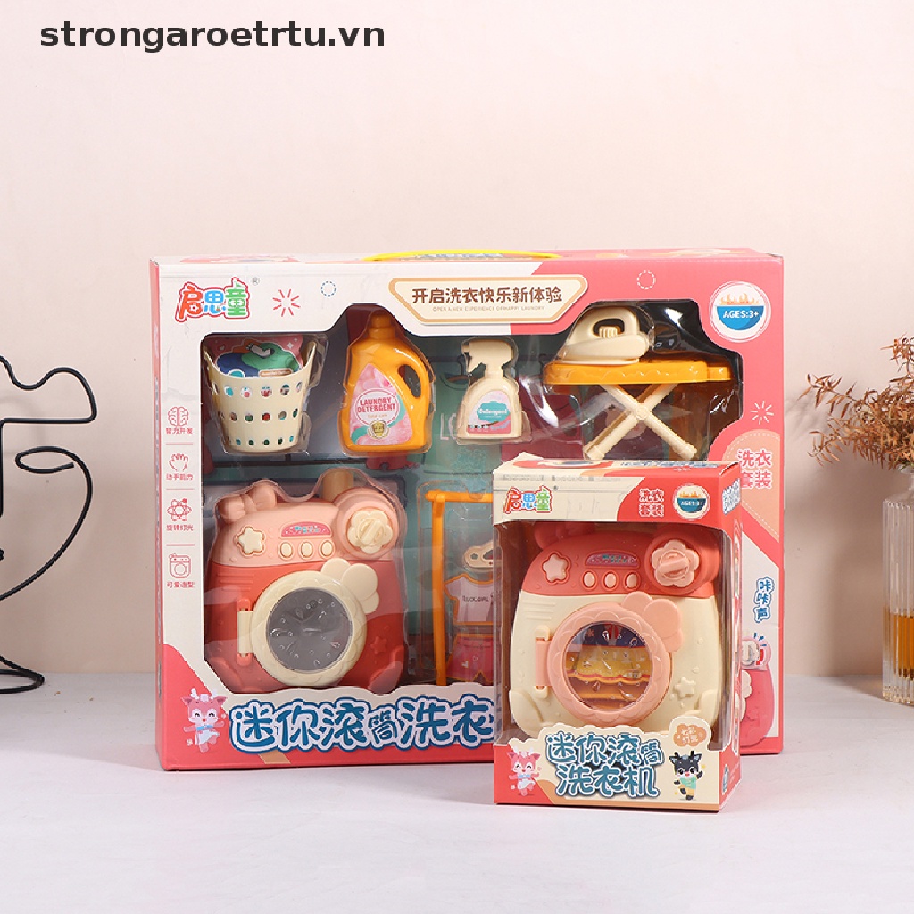 Đồ Chơi Máy Giặt Mini Dạng Nhấn Độc Đáo Cho Bé