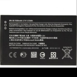 Pin Microsoft Lumia 430 ,Mã Pin BN06, Dung Lượng 1500mAh bảo hành 6 tháng