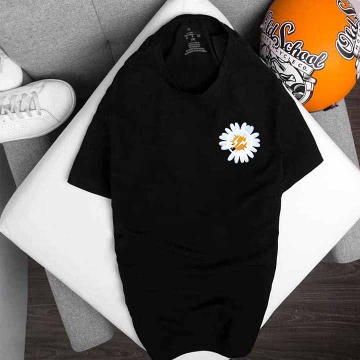 áo phông tay ngắn màu đen Nam Nữ - thun lạnh thể thao | BigBuy360 - bigbuy360.vn