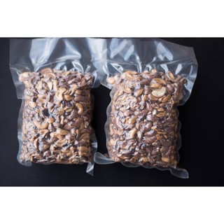 HẠT ĐIỀU RANG MUỐI VỠ HẠT CÒN VỎ LỤA 500gr