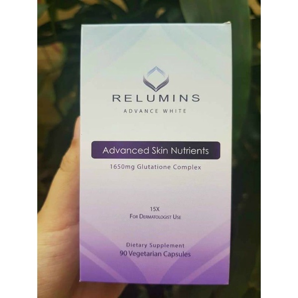 Viên Relumins Advance White 1650mg 90 viên