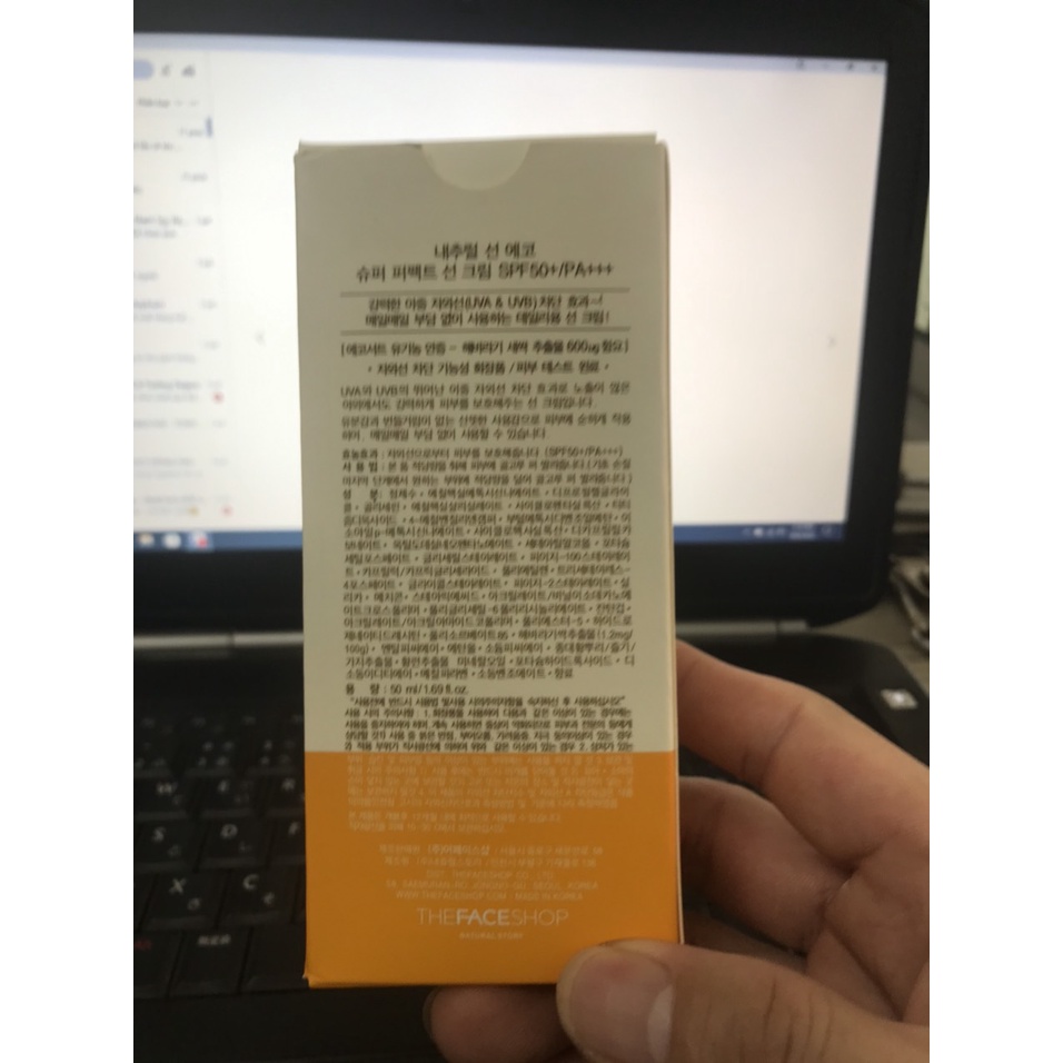 combo 2 tuýp  Kem Chống Nắng Hoa Cúc SUNPER .SPF50+ loại 50