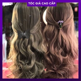 Tóc nguyên đầu nhuộm chân