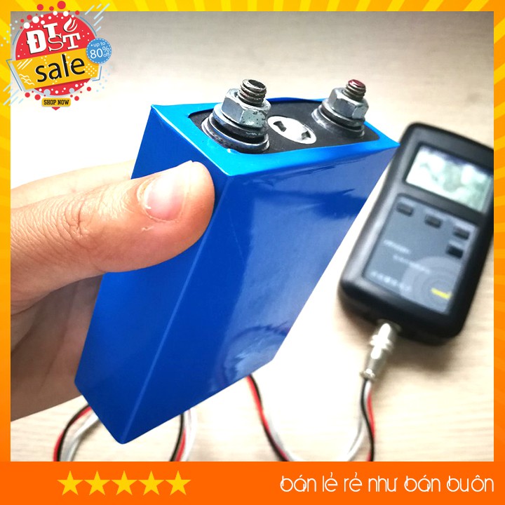 Pin lithium phosphate 3.2v 8Ah 30C dùng làm hàn cell pin, kích nổ ôtô, pin máy bay ...