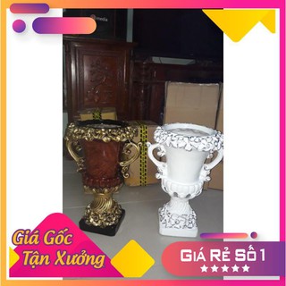 Cúp 1 bình hoa composite, bao vỡ, ib shop chọn màu