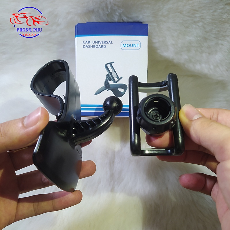 Giá Đỡ Điện Thoại Ô Tô, Kẹp Điện Thoại Được Trên Taplo Xe Hơi Có Thể Xoay 360độ Thoải Mái Khi Nghe Gọi Cực Kỳ Tiện Lợi | BigBuy360 - bigbuy360.vn