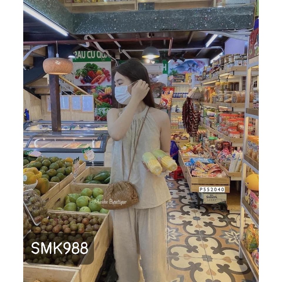 SMK988- SET ĐŨI SÁT NÁCH QUẦN DÀI