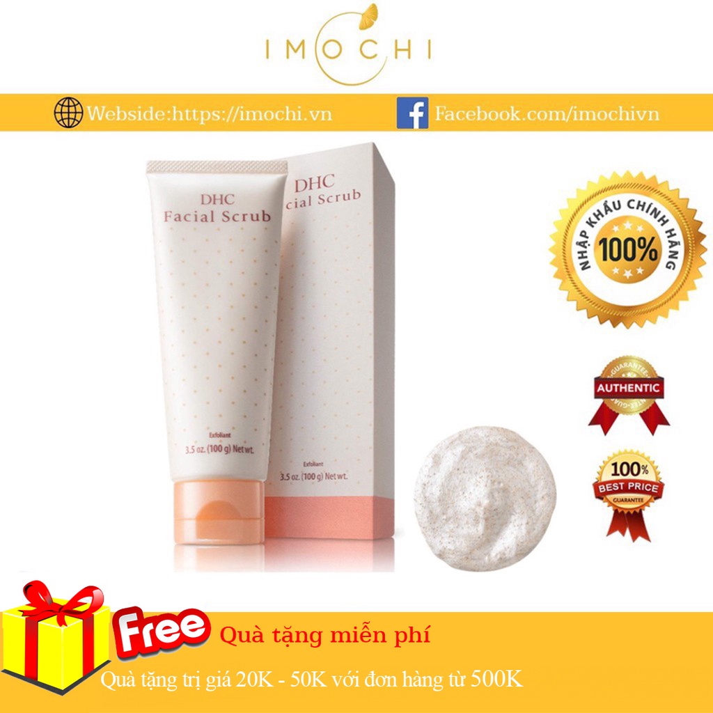 Tẩy Da Chết DHC Facial Scrub 100g