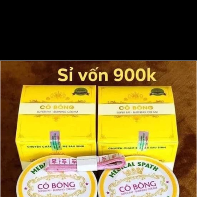 Kem tan mỡ cô bông