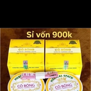 Kem tan mỡ cô bông