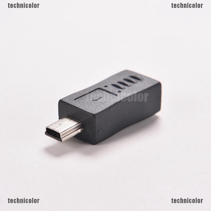 Đầu sạc chuyển đổi Micro USB Female sang Mini USB Male